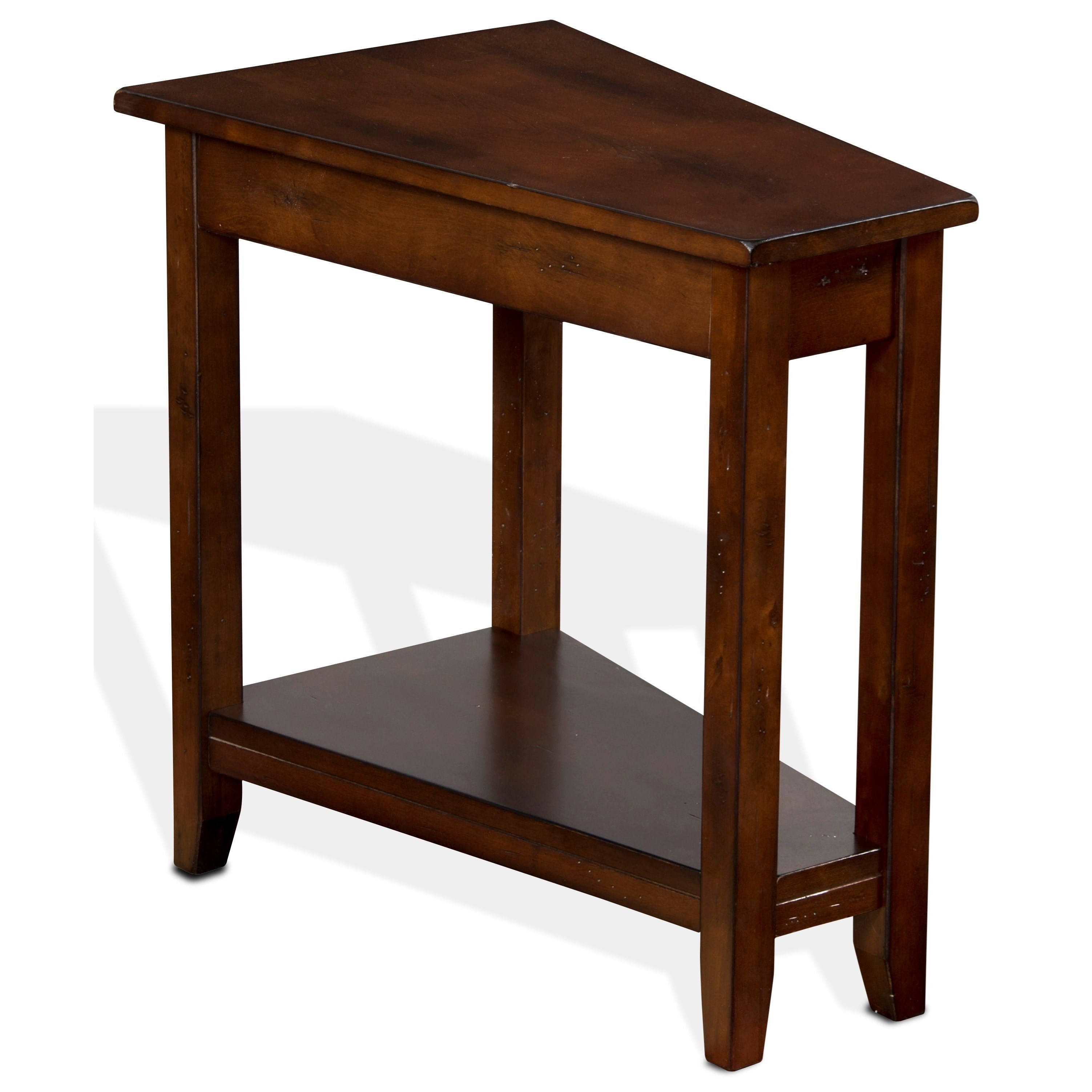 Wedge store side table